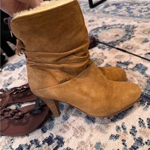High heel Ugg boots. Sydney exclusive.